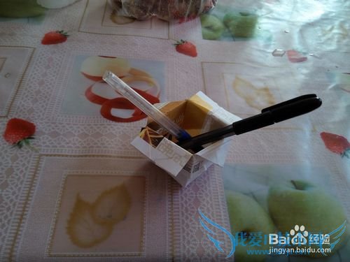 如何叠一个小花篮