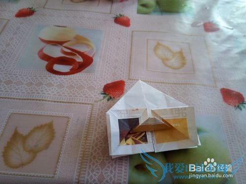 如何叠一个小花篮