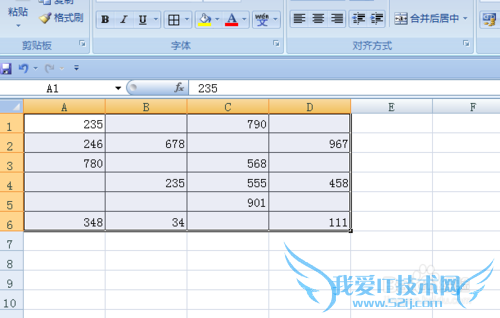 EXCEL表格中如何快速将空白处填充为“0”