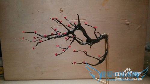 古风摆件铁丝梅花