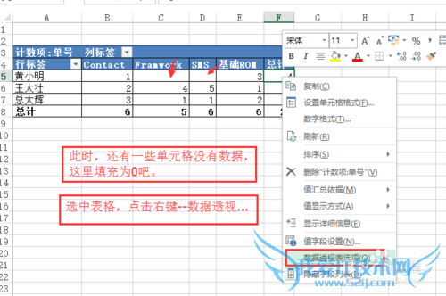 Excel怎么做透视表?