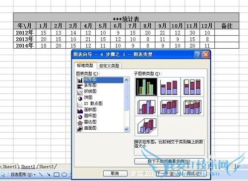 如何用excel制作图表