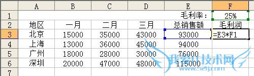 怎样在Excel中正确的使用绝对引用