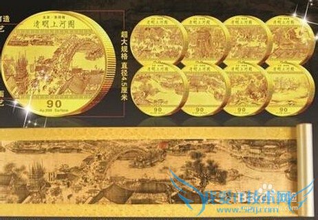 清明上河图全卷金银币