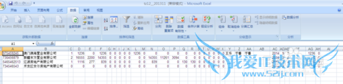 如何把txt中的数据导入到excel 2007