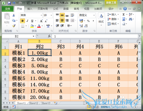 Excel中如何自动添加单位?