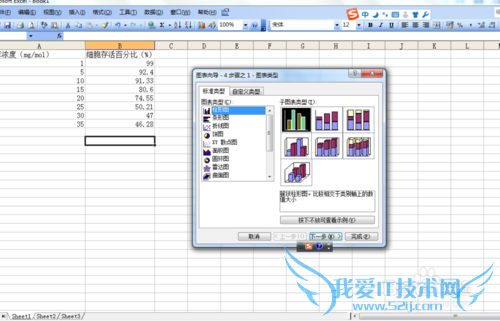 如何在Excel中制作对比图?