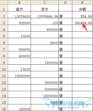 Excel的加减运算,银行存款和库存现金做账