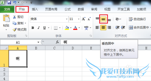 怎样让WPS表格/Excel中的文字水平和垂直居中