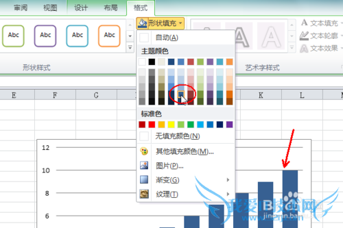 如何制作简约风格的柱状图excel制作图表