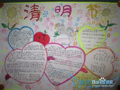 清明节手抄报素材