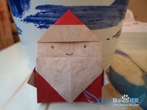 教你折叠圣诞老人-圣诞节