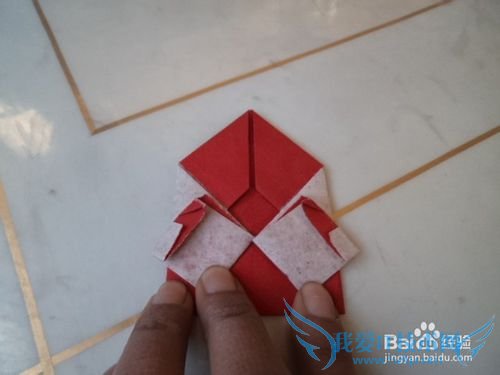 教你折叠圣诞老人-圣诞节