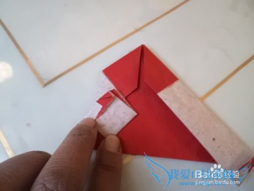 教你折叠圣诞老人-圣诞节