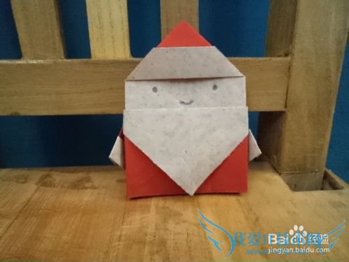 教你折叠圣诞老人-圣诞节