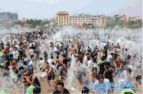 共度欢乐的西双版纳泼水节