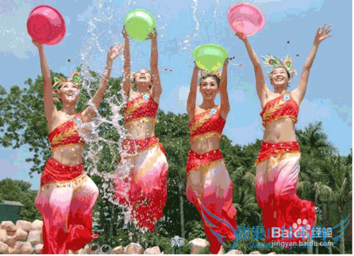 共度欢乐的西双版纳泼水节
