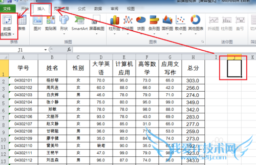 怎么用excel 2010的数据透视表