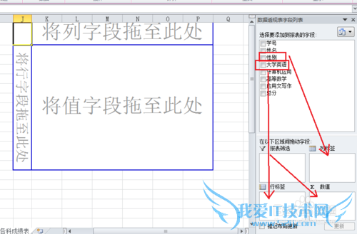 怎么用excel 2010的数据透视表