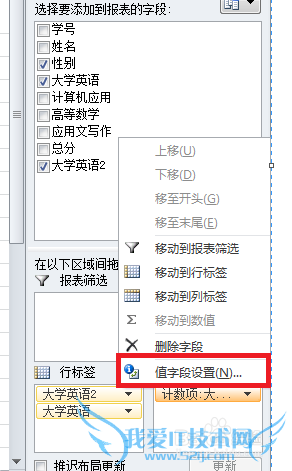 怎么用excel 2010的数据透视表