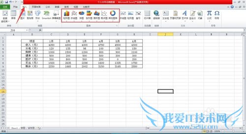 如何用Excel图表对日常消费进行更客观的整理