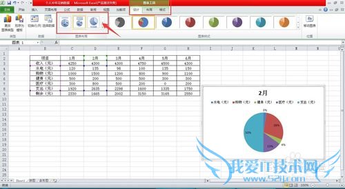 如何用Excel图表对日常消费进行更客观的整理