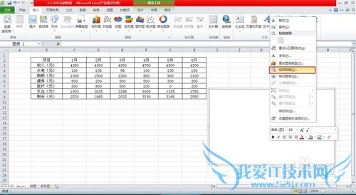 如何用Excel图表对日常消费进行更客观的整理