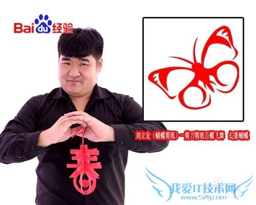 刘立宏(蝴蝶剪纸)一剪刀剪纸百蝶 013幻影蝴蝶