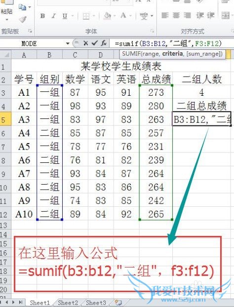 excel2010sumifʹ÷ʵ