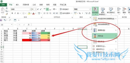 巧用条件格式设置Excel单元格颜色以便突出显示