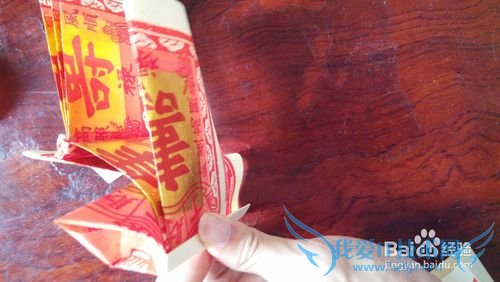 如何折四通佛冠