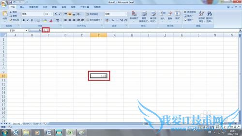 如何在Excel2007中输入分数