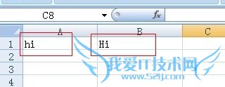excel中如何将输入的英文首字母大写