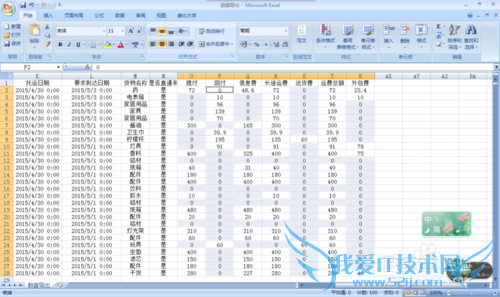 批量填充数据区域内的空白单元格(excel)