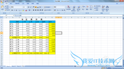 Excel表如何运用公式及加法的两种运算方法