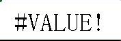 ExcelشֵVALUE! & REF!ȵν