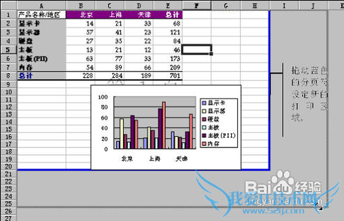 excel怎样指定打印区域?