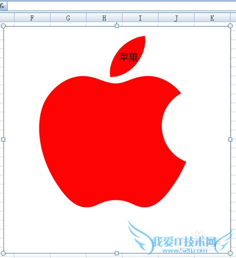 excel2007插入的图片上如何添加文字?
