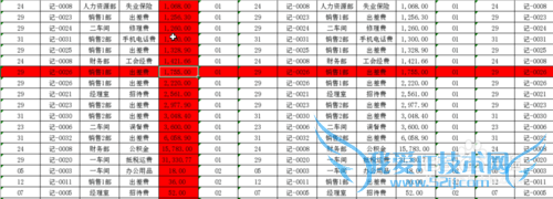 为excel做出聚光灯效果