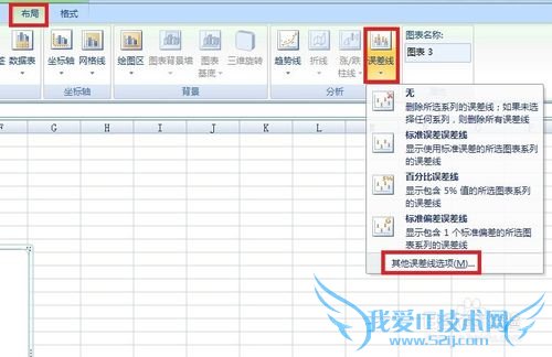 Excel做直方图时如何加上偏差线