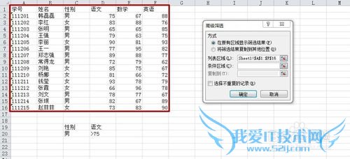 Microsoft Excel 2010и߼ɸѡʹ