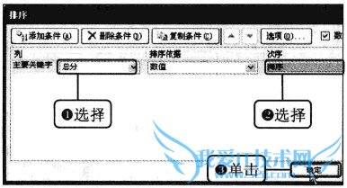 Excel2010中如何使用排序建立成绩排行榜