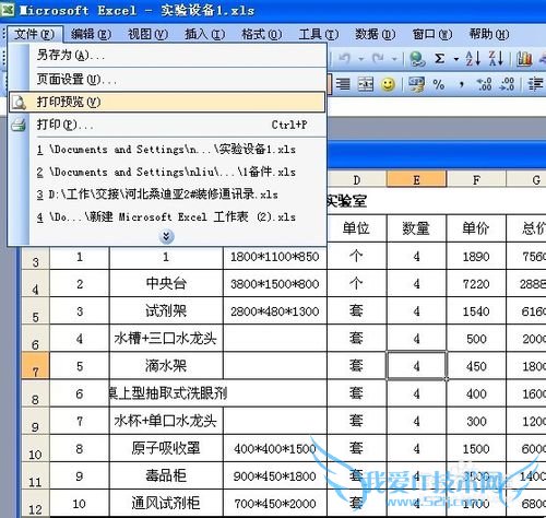 excel2003̳̣[4]ظӡ⣿