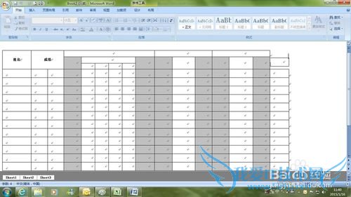 如何保持格式不变将excel转化为word