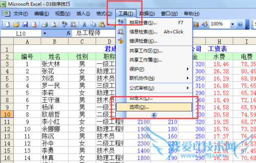 excel排序技巧大全(二)