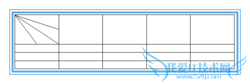 excel表中绘制斜线表头