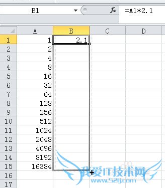 如何将excel的一列乘以同一个数