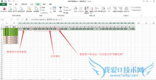 怎样将考勤数据表转化成考勤月报表
