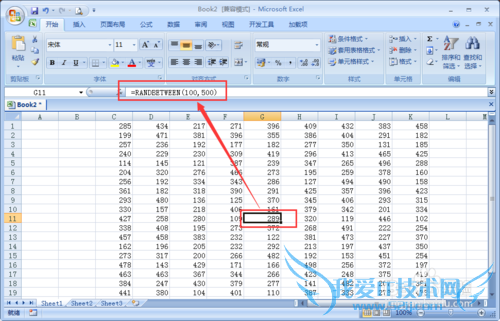 怎么用函数在excel中自动填充随机数字?
