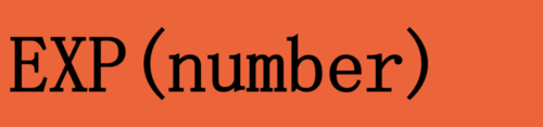 Excel⣺[57]EXP÷